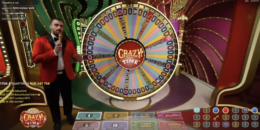 Crazy Time Slot